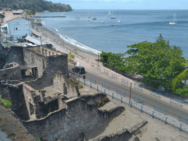 Ruines Saint-Pierre Martinique 1902